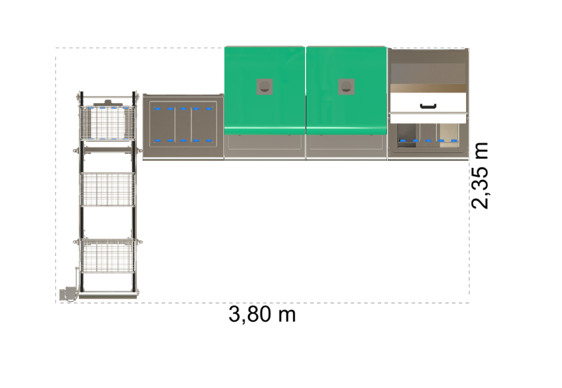 Screenshot of the 3D Web-Configurator: Top Down